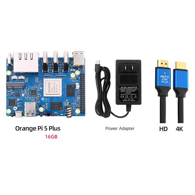 Para Orange Peel 5 Plus 16GBRAM 256GB módulo Emmc RK3588 octa-core soporte 8K Video 2,5G Wifi6 piezas de módulo accesorios enchufe de EE. UU.