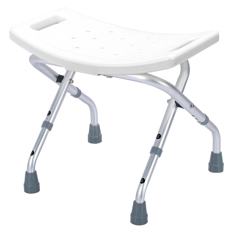 ‌Foldable Shower Stool Bench, Anti-Slip Bath Seat, Pregnancy Safe Bathroom Chair, Rustproof Heavy Duty Step Stool