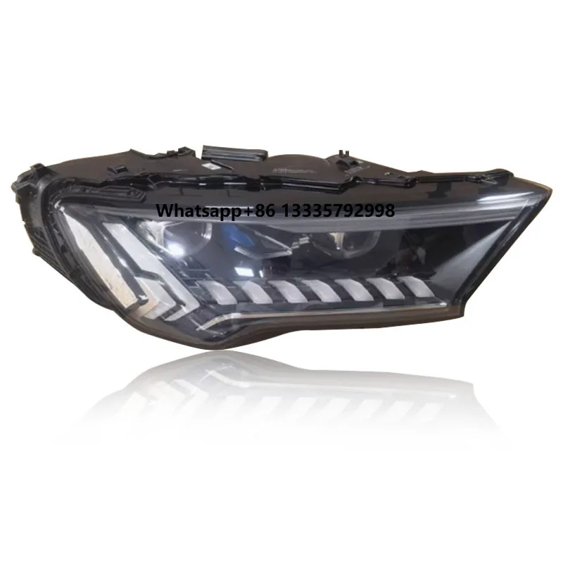 

For 19-23 Audi Q7 Headlight Assembly High-definition matrix LED Laser Headlight Front Car Large Bulb Upgrade and Modification