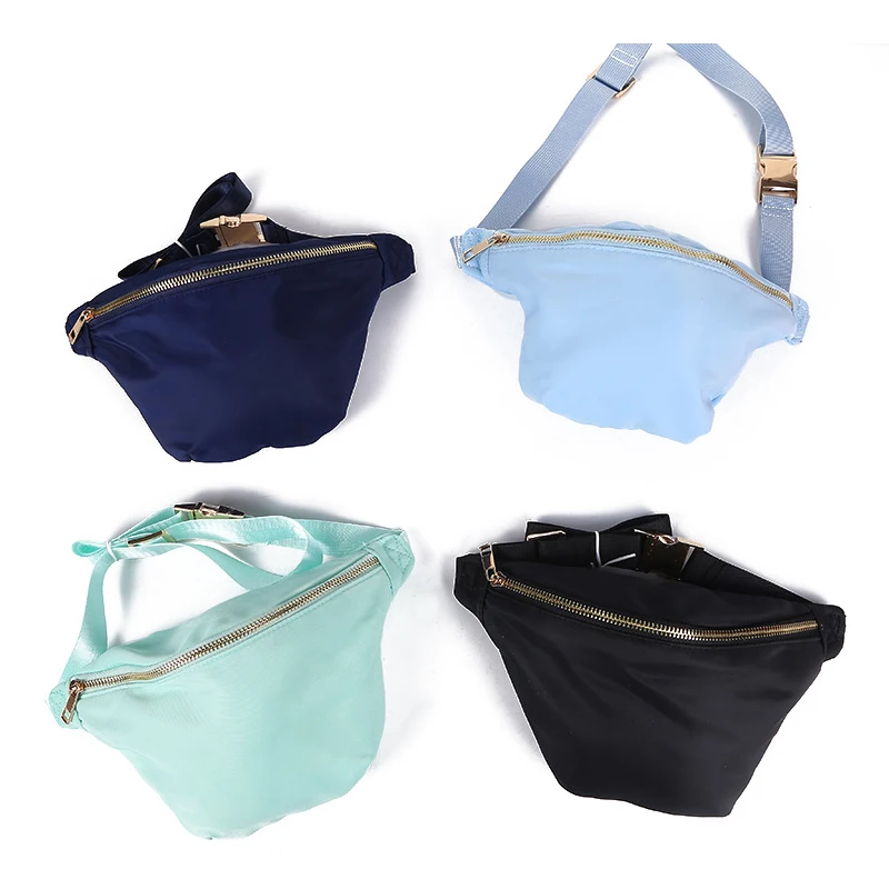 New Design Women's Trend Korean Crossbody Bags INS Simple Magnificent Chest Pack Casual Waist Bag Dropshipping Package Purse Top