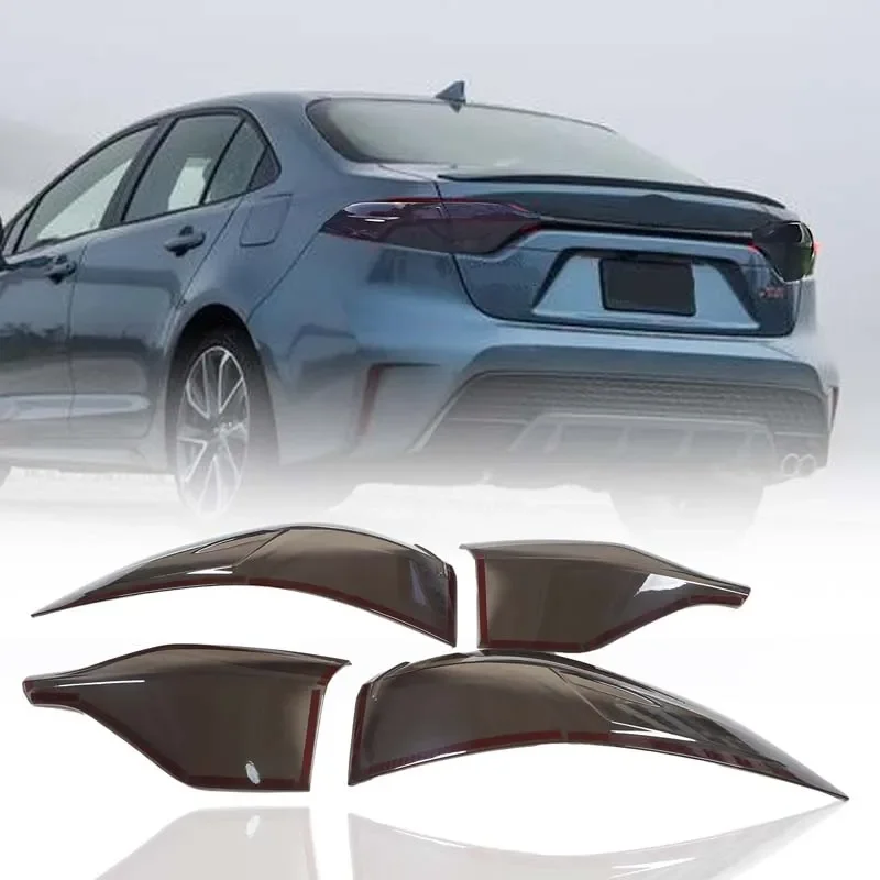For 2020-2026 Toyota Corolla model taillight cover, taillight protective cover, smoked decorative sticker North American version