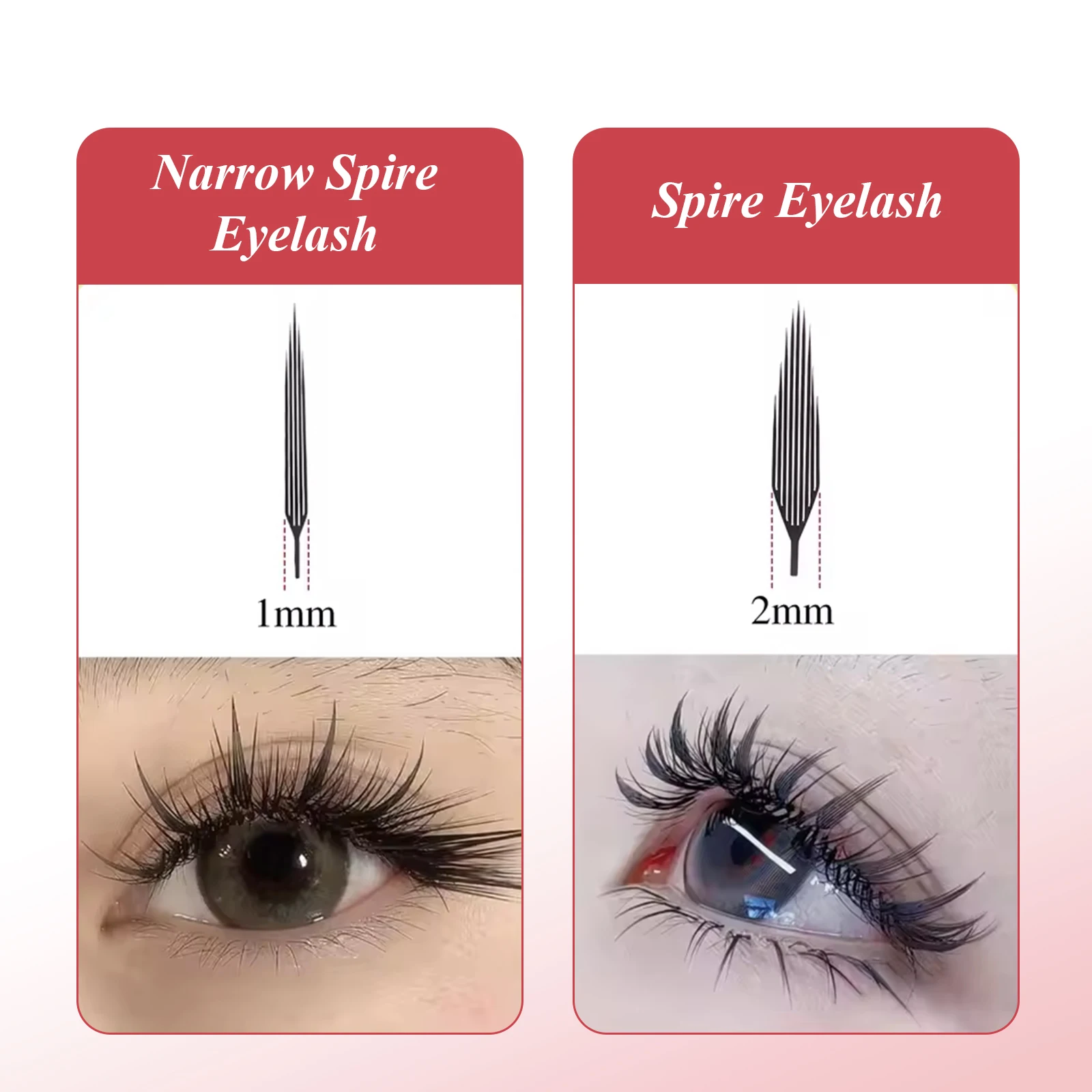 Pestañas Postizas M LU Curl Na - Eyelash Extension Hybrid reseña y precio