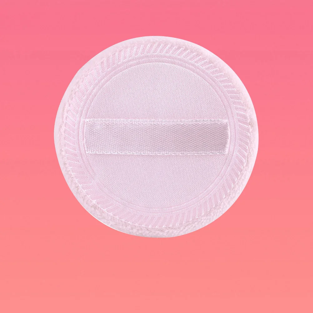 10 stuks poederdons lint zacht katoen velours wasbare make-up spons foundation toepassing reizen salon cosmetica accessoires