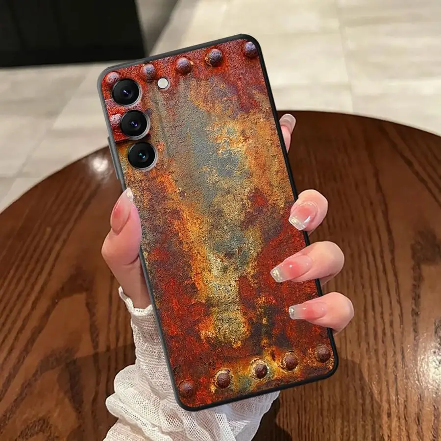 Case for Samsung Galaxy A41 A22 A52 A25 A71 A23 A53 A24 A55 A26 A72 A36 A32 A51 A73 A35 Black Soft Phone Cover Design A Pattern