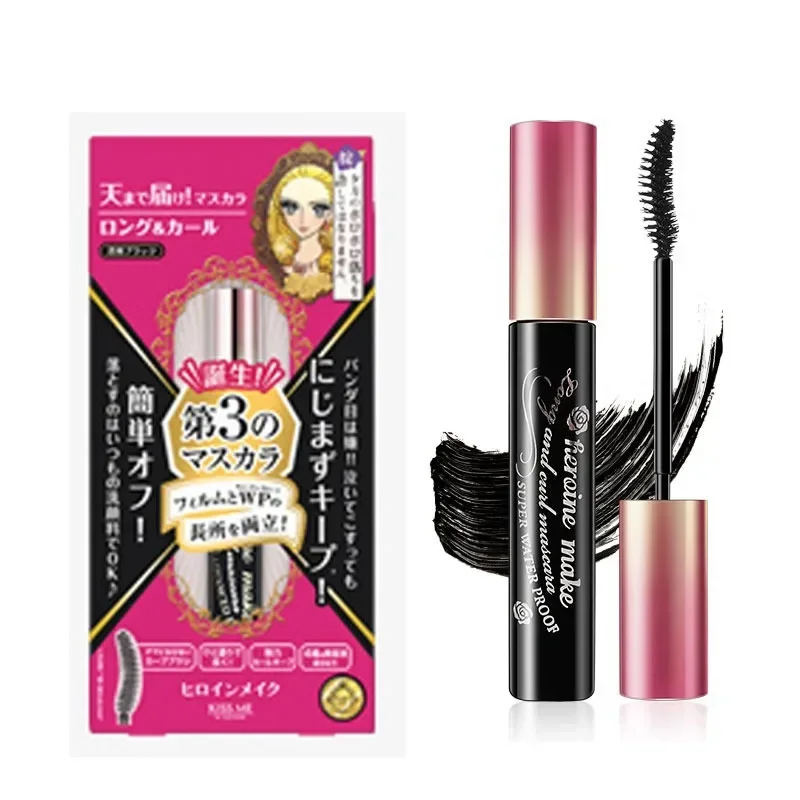 Thick and slender Kissme Mascara Japan Authentic Local Edition 3 Slim Thick Primer Does Not Stain New Cosmeticos