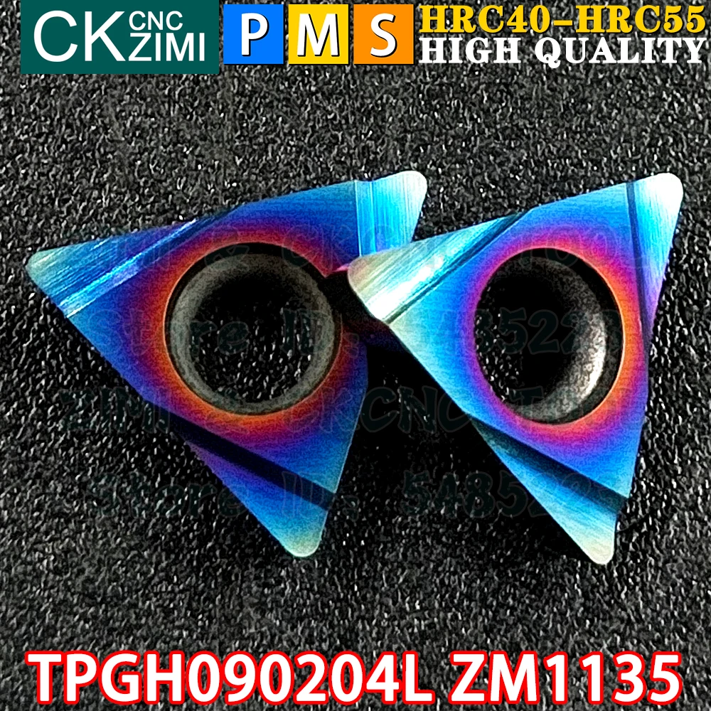 TPGH090204L ZM1135 TPGH 090204L ZM1135N إدراجات كربيد غرامة أدوات إدراجات مملة إدراجات الآلة TPGH0902 TPGH 0902 شريط الحفر باستخدام الحاسب الآلي أدوات قطع المخرطة