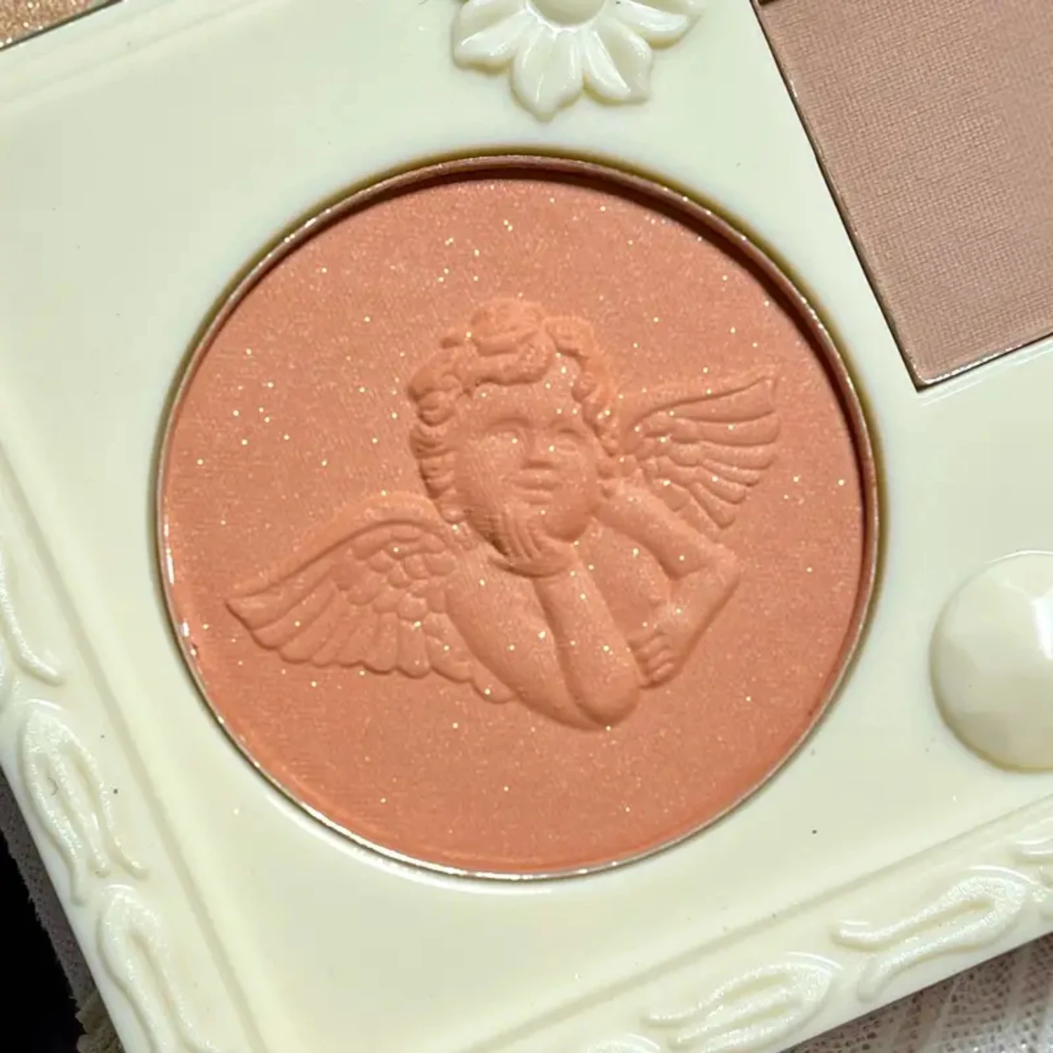 Palette di ombretti glitterati perlati altamente pigmentati - Evidenziatore in polvere impermeabile per un trucco snellente duraturo - Perfetto