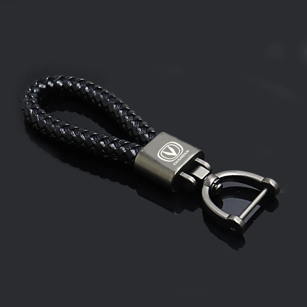 for CHANGAN alsvin CS15 CS35 CS55 cs70 CS75 CS95 eado plus  car Leather key chain car accessories