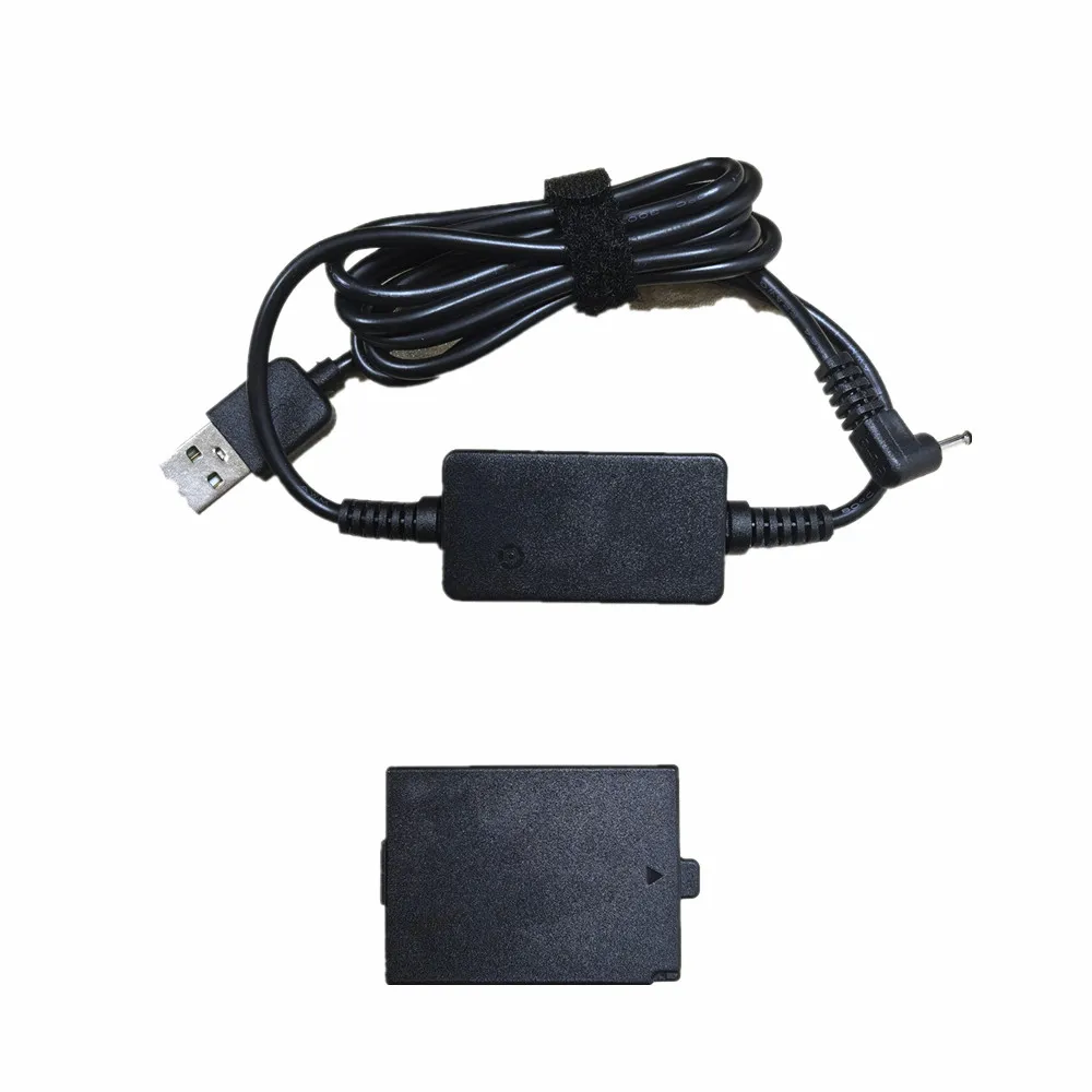 LP-E10 Fikcyjna bateria + adapter USB Kabel do ładowania aparatu Canon 1500D 2000D 3000D 4000D Power Bank jako ACK-E10 LP E10 DR-E10 — zdjęcie produktu 3