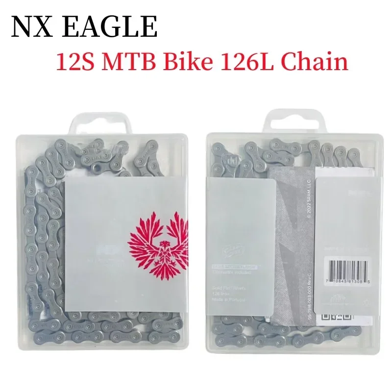 

NX Eagle 12Speed MTB Bike Chain 1X12S 126L Mountain Bike Current Ultralight 12S 12V Original Bicycle Chain Parts