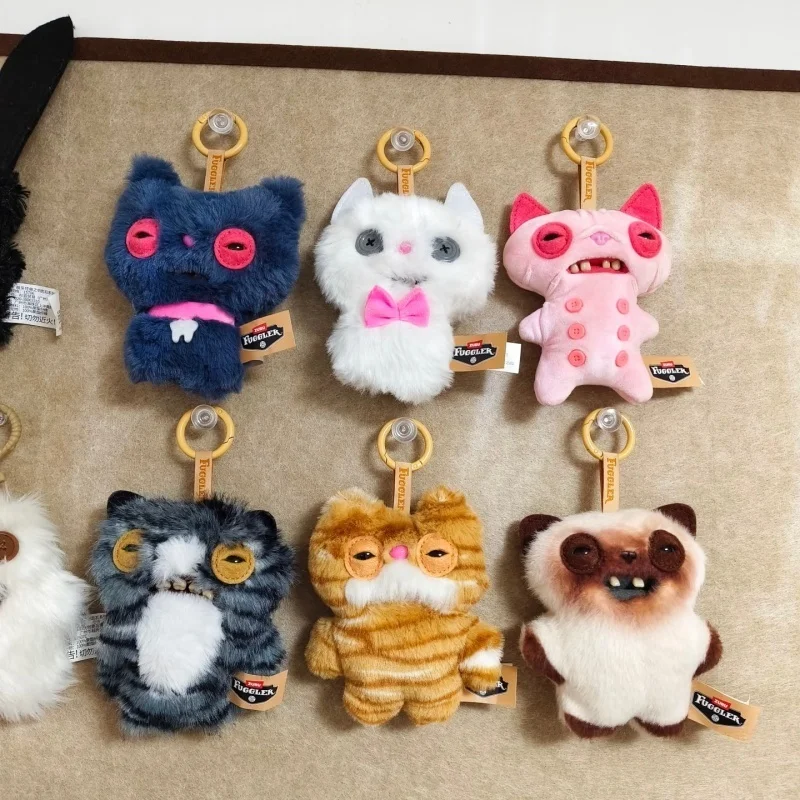 

Hot Fuggler Genuine Dark Lane Night Cat Series Blind Box Teeth Monster Cute Ugly Doll Toy Hanging Decor Toy Girl Birthday Gift