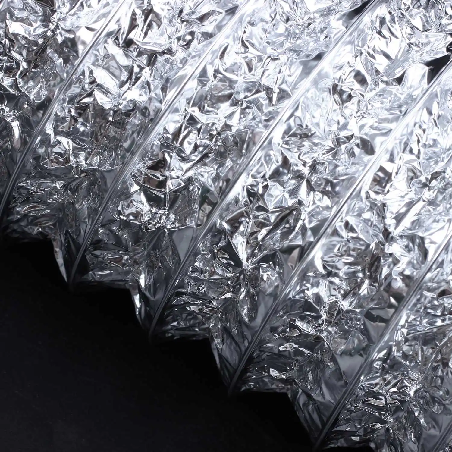 A17g 3 metros de comprimento 100mm/4 Polegada sistema de ar fresco flexível tubo de escape de alumínio mangueira de ventilação de ar para banheiro