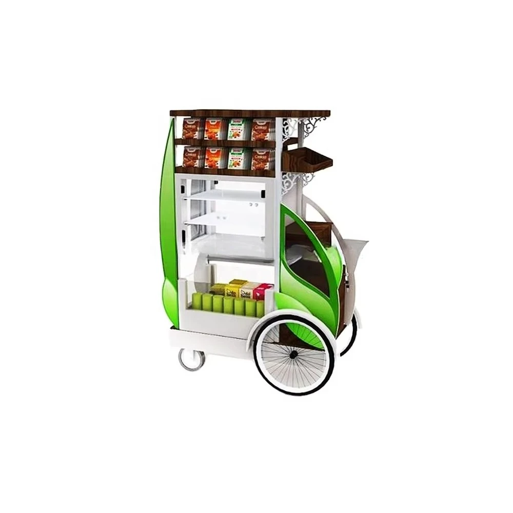 

Display showcase Burger Van Wooden Candy Cart Timber