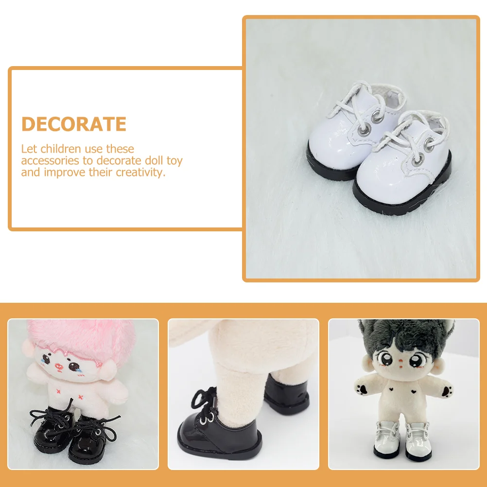 Toy House Adornment Plush Shoes Dollhouses Mini Children Kids Toys Girls' Accessories