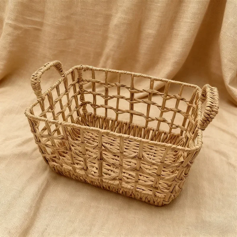 

Полая тканая корзина и рамка в стиле ретро, вспомогательный реквизит для фотосъемки новорожденных, идеальный ребенок, все необходимое для фотостудии на один месяц/слушные дни