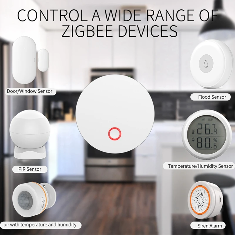 Tuya inteligente zigbee hub gateway casa inteligente ponte vida inteligente app controle remoto sem fio trabalho com sensores tuya zigbee