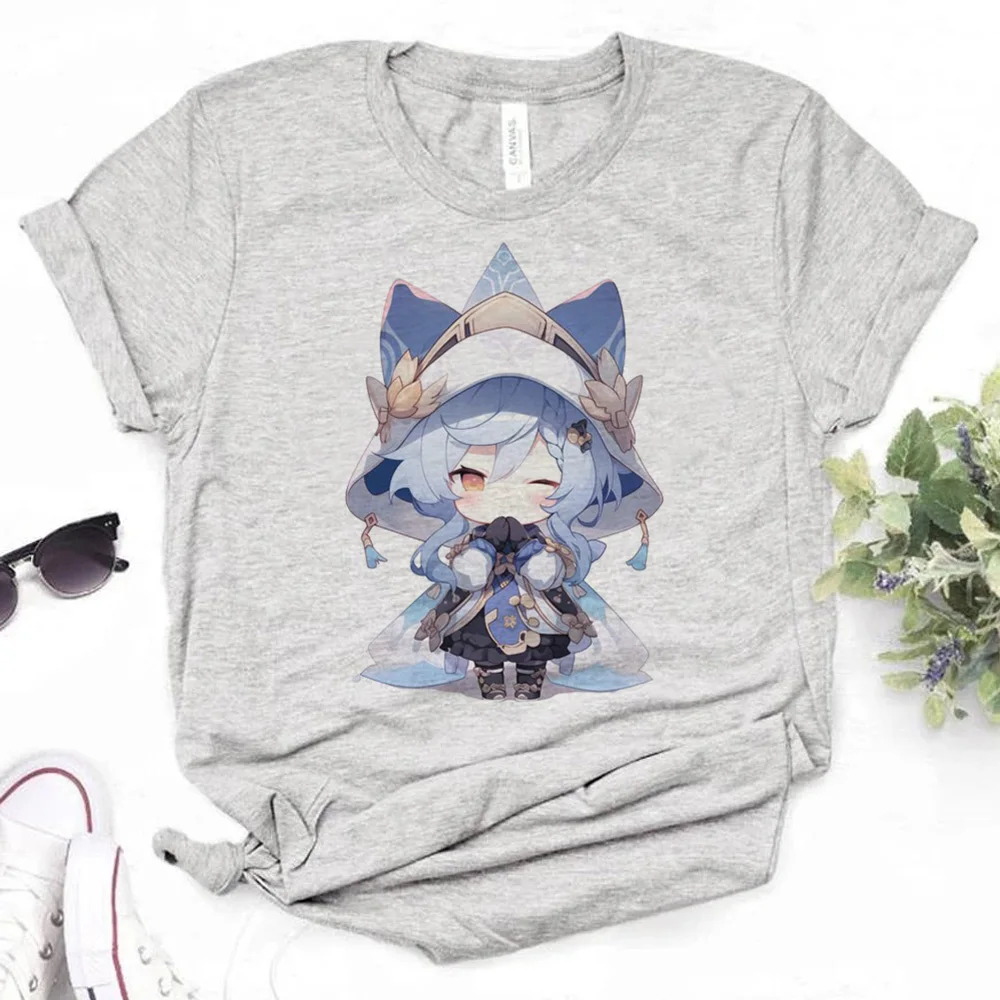 

Genshin Impact t-shirts women streetwear graphic Y2K Tee female Japanese graphic clothes