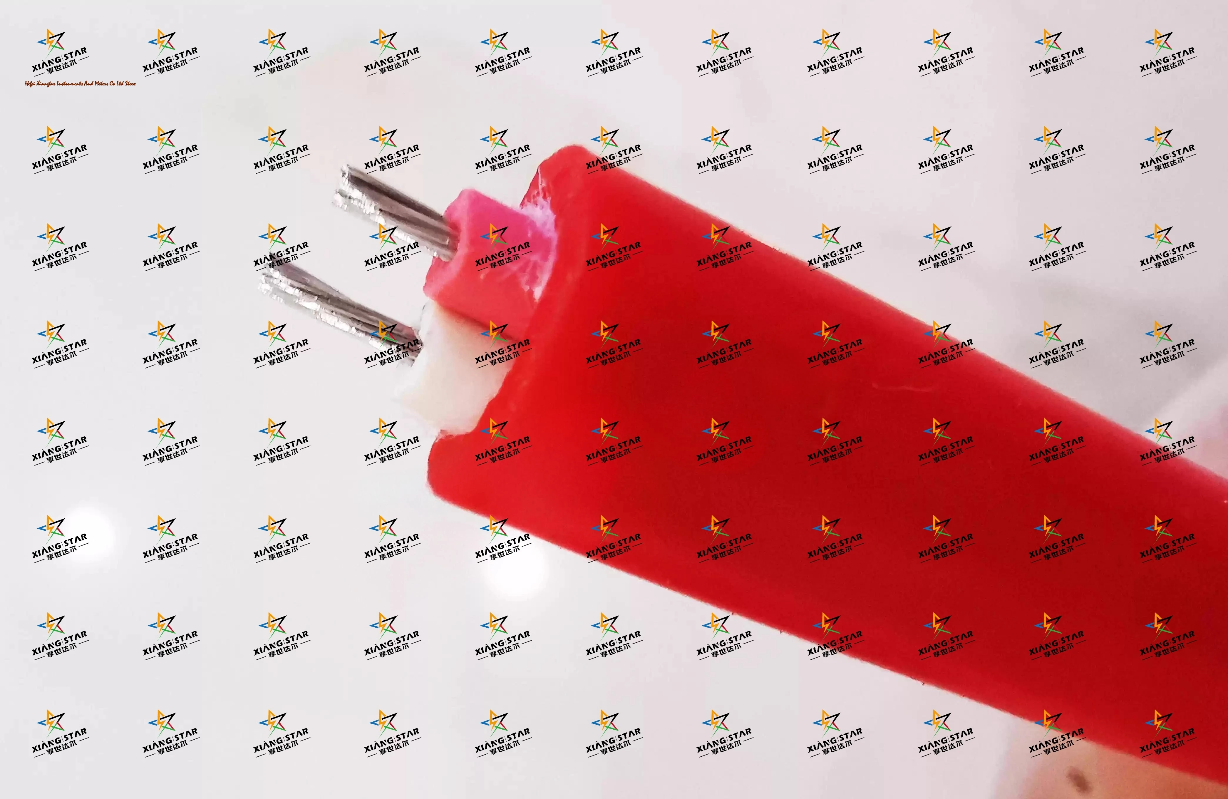 High-voltage line withstands high voltage 5KV 10KV two-core 2-strand double-strand wire core white and red wire core