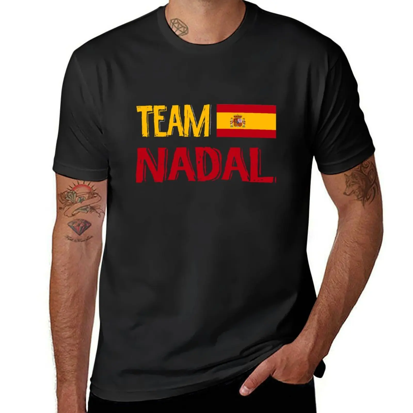 

Team Nadal T-Shirt vintage oversizeds mens t shirts casual stylish