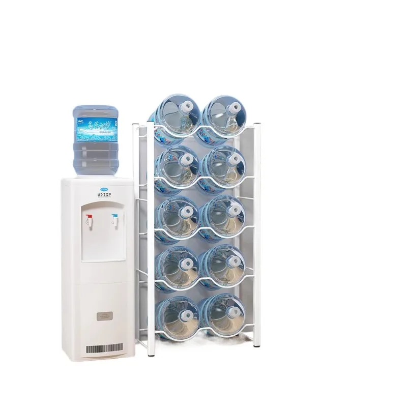 حامل دلو، حامل خاص للمياه المعبأة في زجاجات، الهبوط