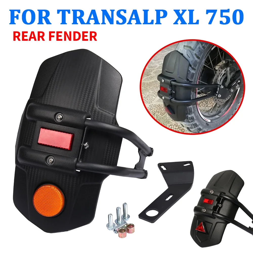 

For Honda Transalp XL 750 XL750 2023 2024 Motorcycle Accessories Rear Fender Wheel Mudguard Splash Guard Cover Protector