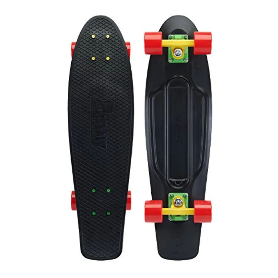 Skateboards Standard Skateboards, Rasta, 27-Inch