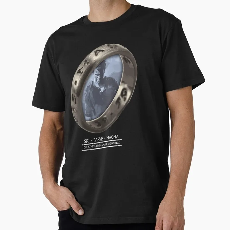 Adventure Tours Uncharted Gift For Fans Gamer T Shirt 0804 Short Sleeve Video game Graphic Clothes All Size Tops S-6XL