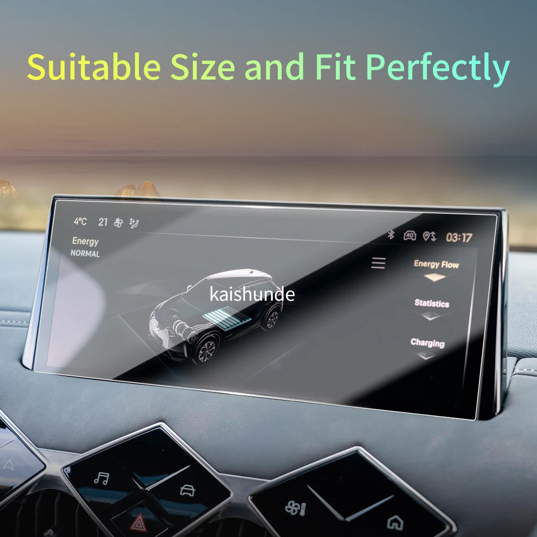Car Stickers Meters Protector For 26 DS 3 Tempered Glass Protective Film Display Navigation Vehicle
