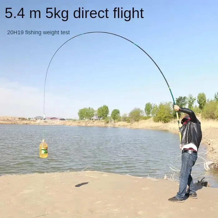 Carp Fishing Rod Telescopic Fishing Rod Carbon Ultra Light Ultra Hard Large Object Giant Object Rod Super Large Fishing Weight image 2
