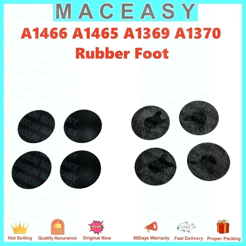 MacBook Air Pro Laptop Bottom Case Rubber Feet 4Pcs for A2442 A2485 A2681 A2941 A1502 A1398 A2338 A2337 A1706 A1707 A1466 A1286 image 4