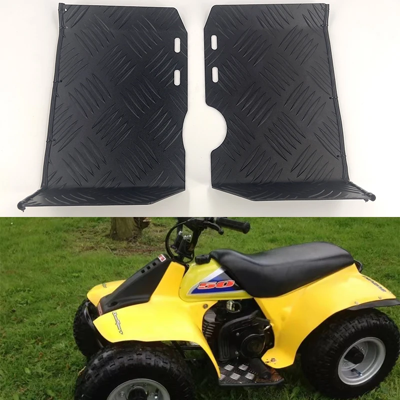 

for Suzuki LT50 Foot boards/braces/ankle pads. The side bars. MATT, black.