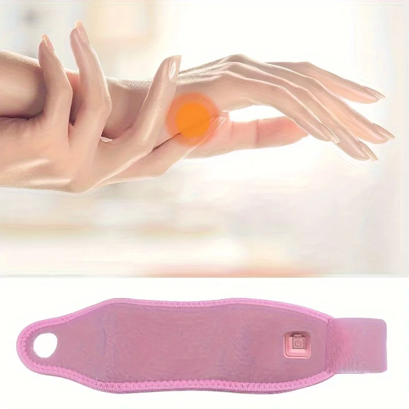 Electric Heating Wrist Support Wrist Breathable Outdoor Sports Hand Joint Protection Tool Adjustable Hand Massager