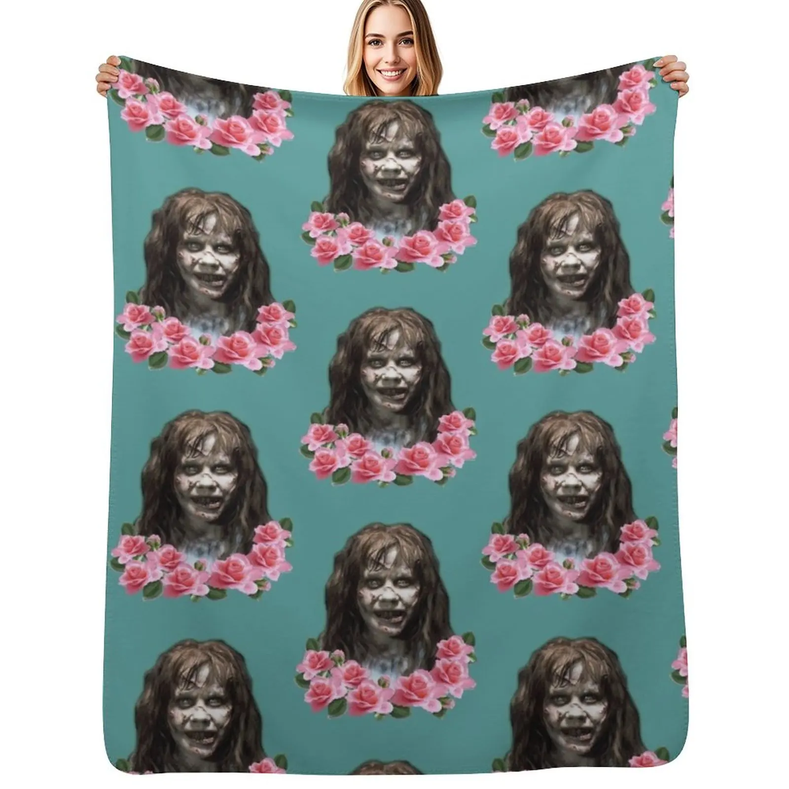 

reagan Throw Blanket wednesday Winter beds Flannel sofa bed Blankets