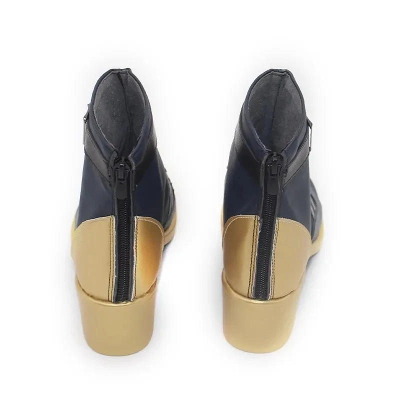 Fontaine Neuvillette Cosplay Schuhe Mann Halloween Karneval Nach Maß Stiefel