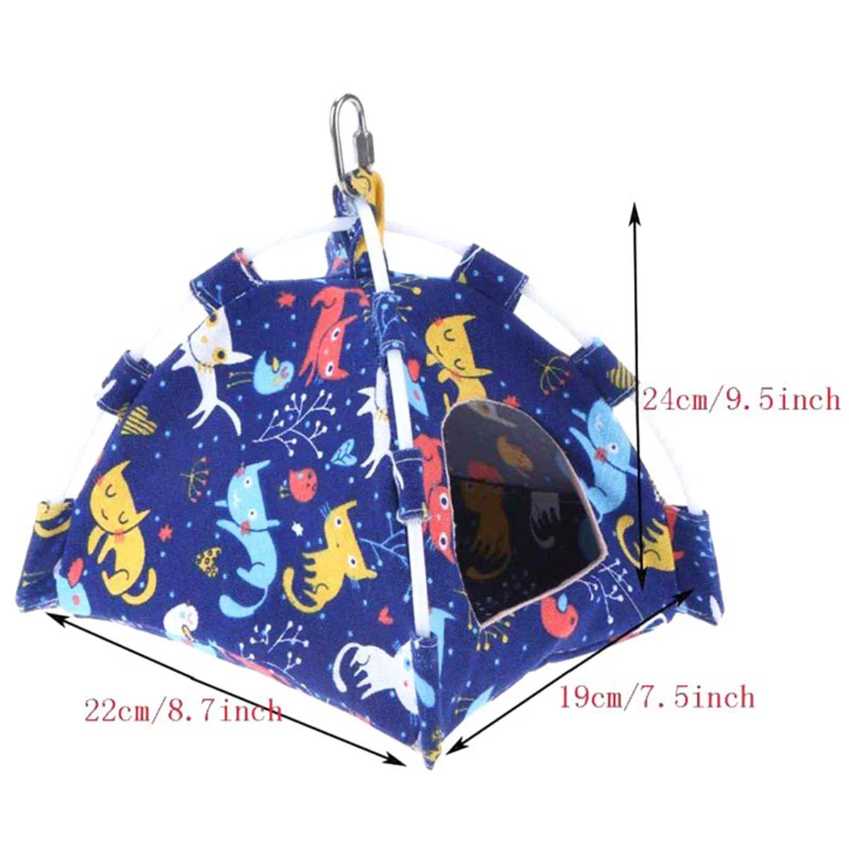 Bird Cages Parrot Tent Household Pet Hamster-Chinchilla Squirrel Hanging Canvas Tent Hanging Hammock Pet Bird SuppliesJAS