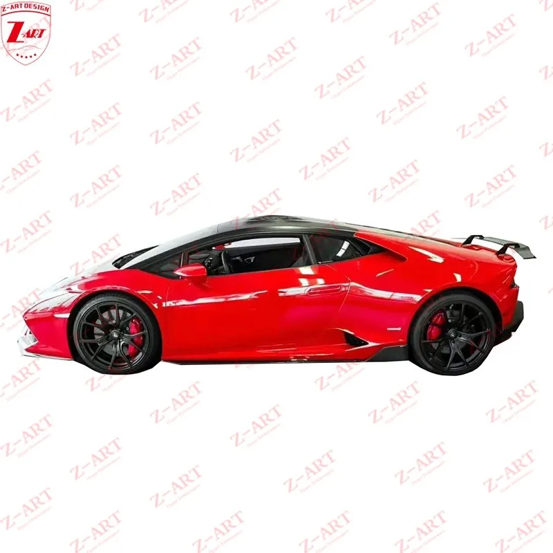 Z-ART LP610 V Carbon Fiber Body Kit for Lamborghini Huracan LP610 Carbon Fiber Aerodynamic Body Kit for Lamboghini LP610