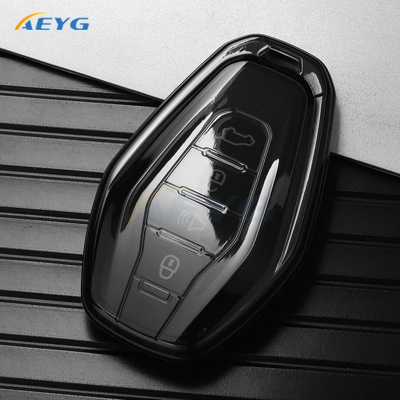 TPU Car Remote Key Case Cover For Chery Jetour X70 X90 X95 Plus 2020 2021 2022 Remote Holder Keychain Accessories