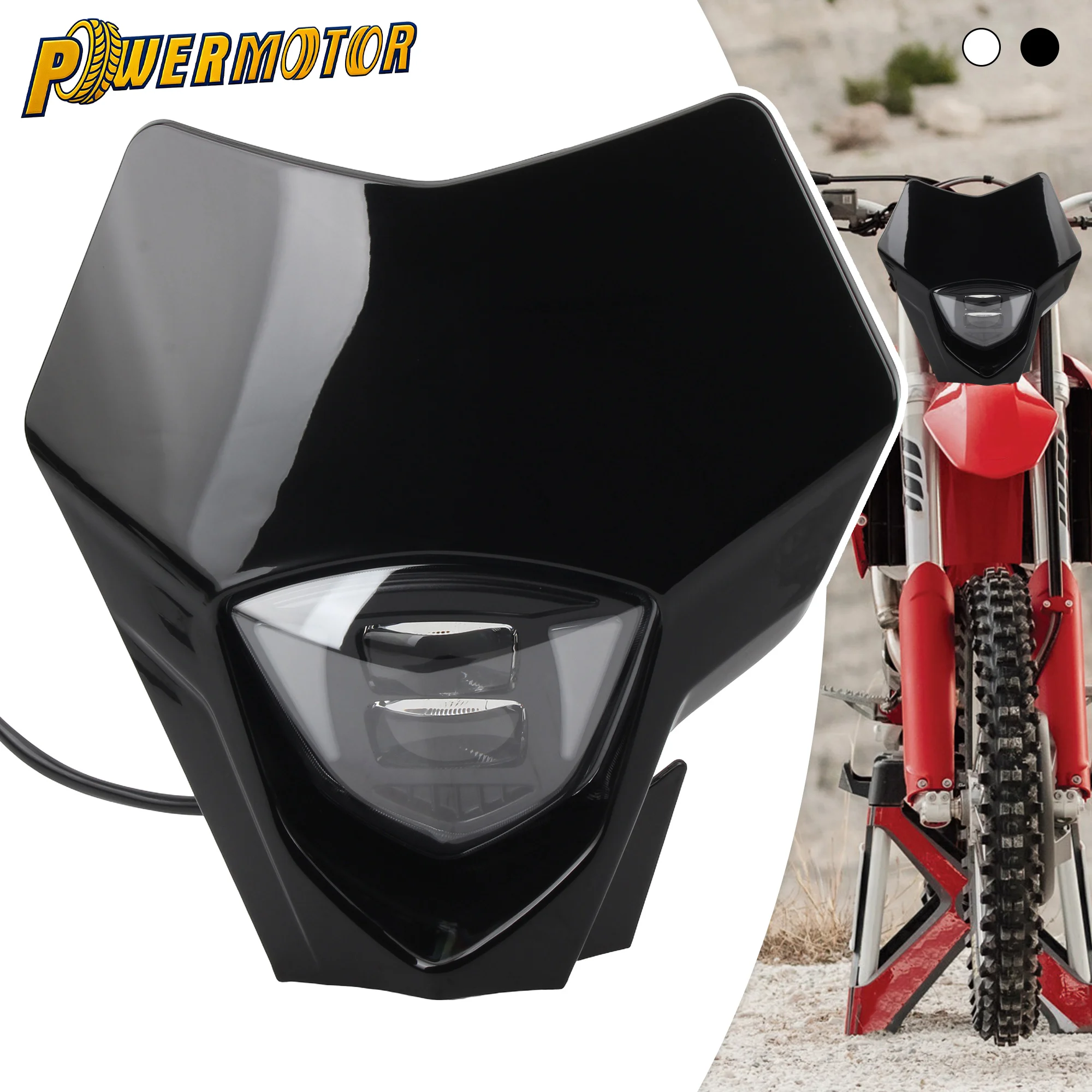 

Enduro Motocross LED Headlight Motorcycle Head Light For Gas Gas EX300 250F 350F 450F EC250 300 EC250F 350F MC250F 450 2021-2023