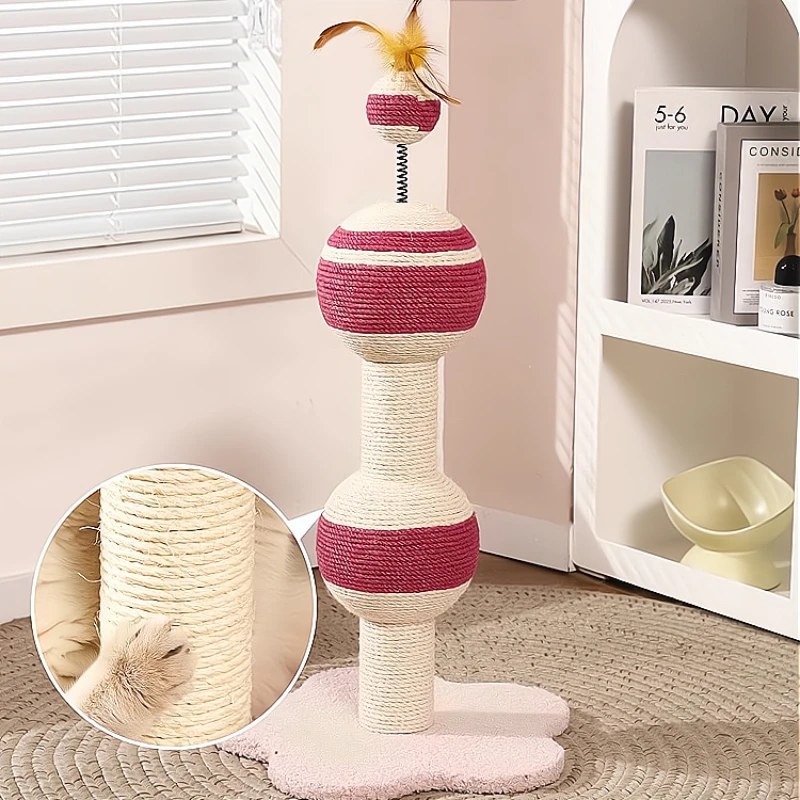 Universal Four Seasons Cat TreeSmall To Large Special Colored Sisal Hemp Covered Kitty Nest Climbing Frame Multi-Level Rest Area