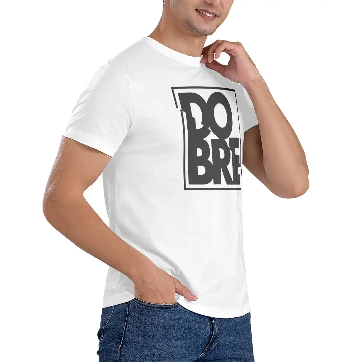 Dobre Brothers Men's Classic Unisex Cotton T-Shirt for Men & Women, Classic Tee
