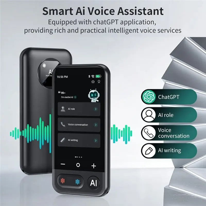 Y23A-AI Translator For Business 150+ Languages Instant Translation Functionality Including Offline Mode Recording Voice Support