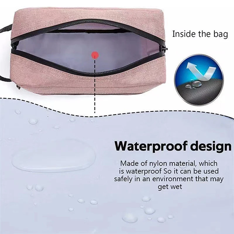 Borsa da toilette da appendere borsa da viaggio portatile impermeabile di grande capacità necessaria per uomo donna Beauty Wash Pouch