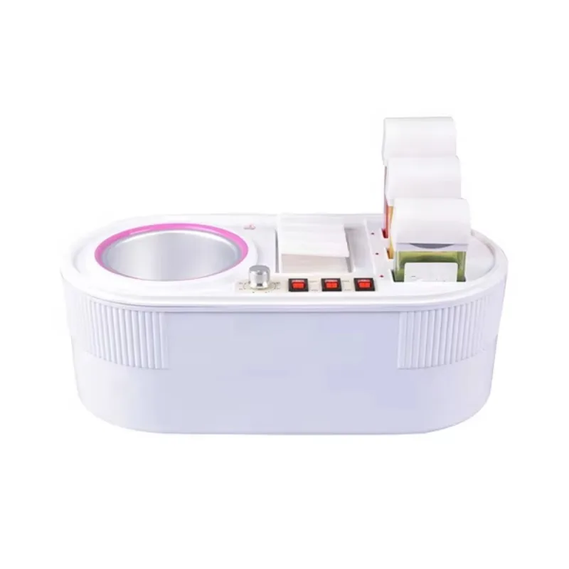 

Профессиональный нагреватель-диспенсер для парафина 3-в-1: двойной воскоплав для депиляции, роликового воска и ухода за кожей