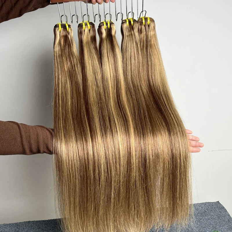 extensioni-di-capelli-umani-vergini-grezzi-vietnamiti-lisci-colorati-p4-27-100-capelli-umani-castano-biondo