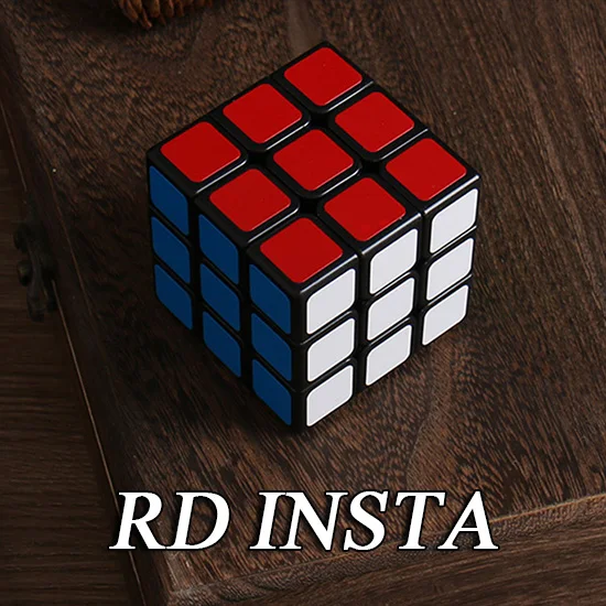 RD Insta By Henry Harrius (Gimmick and Online Instruct) Mentalism Street Illusion Cube Magic Tricks for Professional Magicians