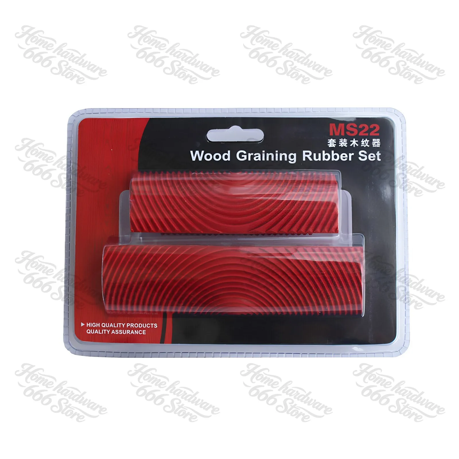 Imitation Wood Grain Tool, Wood Grain Roller, Wood Grain Sheet Art Paint Texture Paint Tool 3 Inches 6 Inches