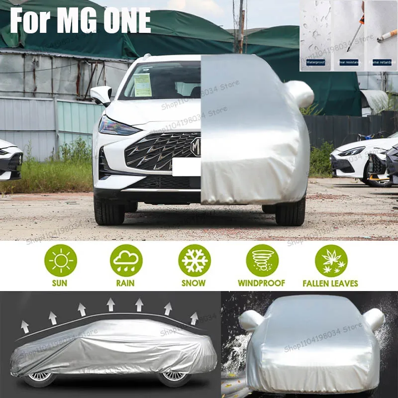 

For MG ONE Auto parts Anti snow Anti dust Sunscreen Anti-uv Anti peeling paint And Anti Rainwater 210t car cover Car cover