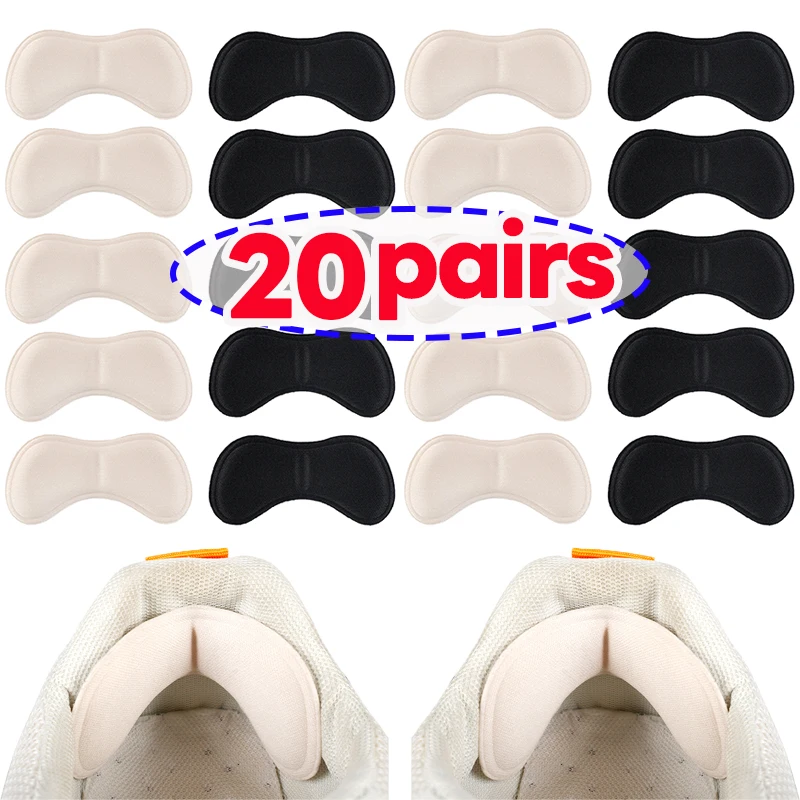 

Black/skin Tone Thicken Sponge Heel Insoles Adjustable Size Antiwear Feet Pad Cushion Insert Insole Heel Protector Back Stickers