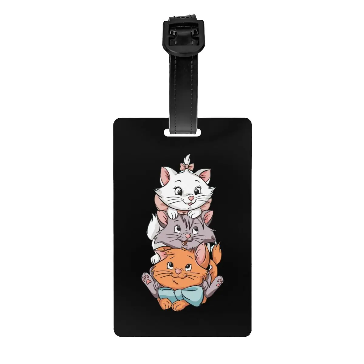 Aristocats Cats Marie Berlioz Toulouse Luggage Tag Baggage Tags Privacy Cover ID Label