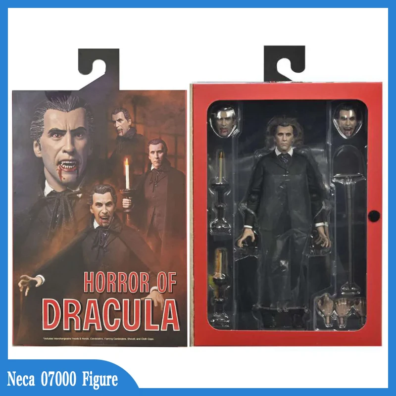 NECA 07000 Horror Of Dracula Anime Figure Universal Monsters 1958 Dracula Action Figure Doll Custom Toys Kids Gift